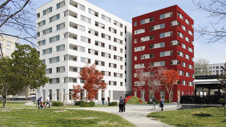 Projekt Savica, stambeno-poslovna zgrada A3